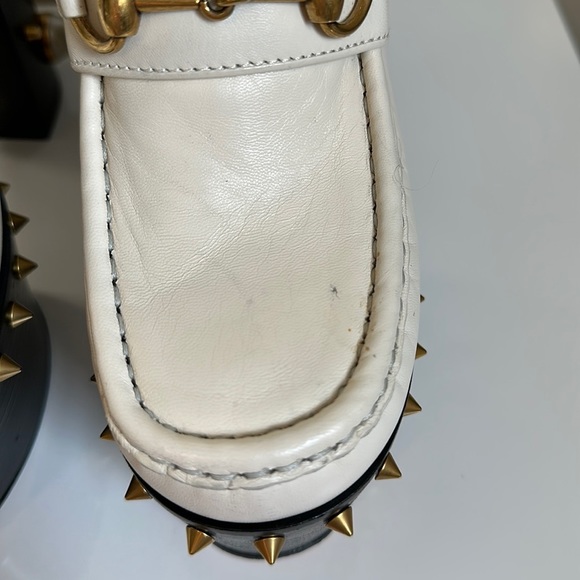 Gucci Vegas Pearl Studded Platforms - Picture 3 of 16